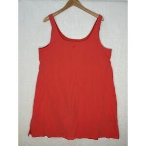 Nike Bliss Luxe Training Workout Dress Coral Pickleball Tennis 2022 sz 1X